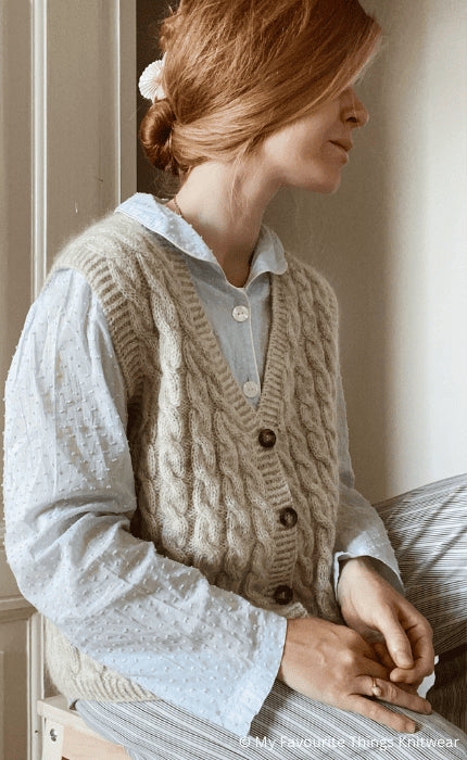 Vest No. 8 - THE MERRY MERINO 220 - Strickpaket