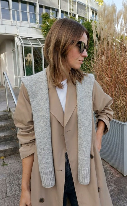 Fake Sweater Scarf - PEER GYNT & TYNN SILK MOHAIR - Strickpaket