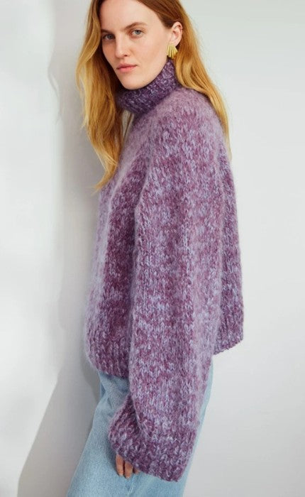 Noa Sweater - BALLERINA CHUNKY MOHAIR - BORSTET ALPAKKA - Strickpaket