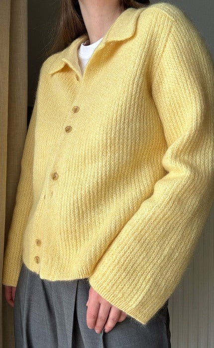 Chantal Collar Cardigan - BB MERINOS & SETASURI - Strickpaket
