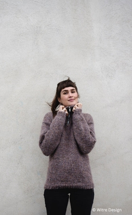 Urban Polar Sweater - PEER GYNT - BØRSTET ALPAKKA - Strickpaket