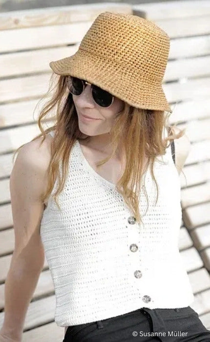 CAMBODIA Hat - PAPYRUS - Häkelpaket