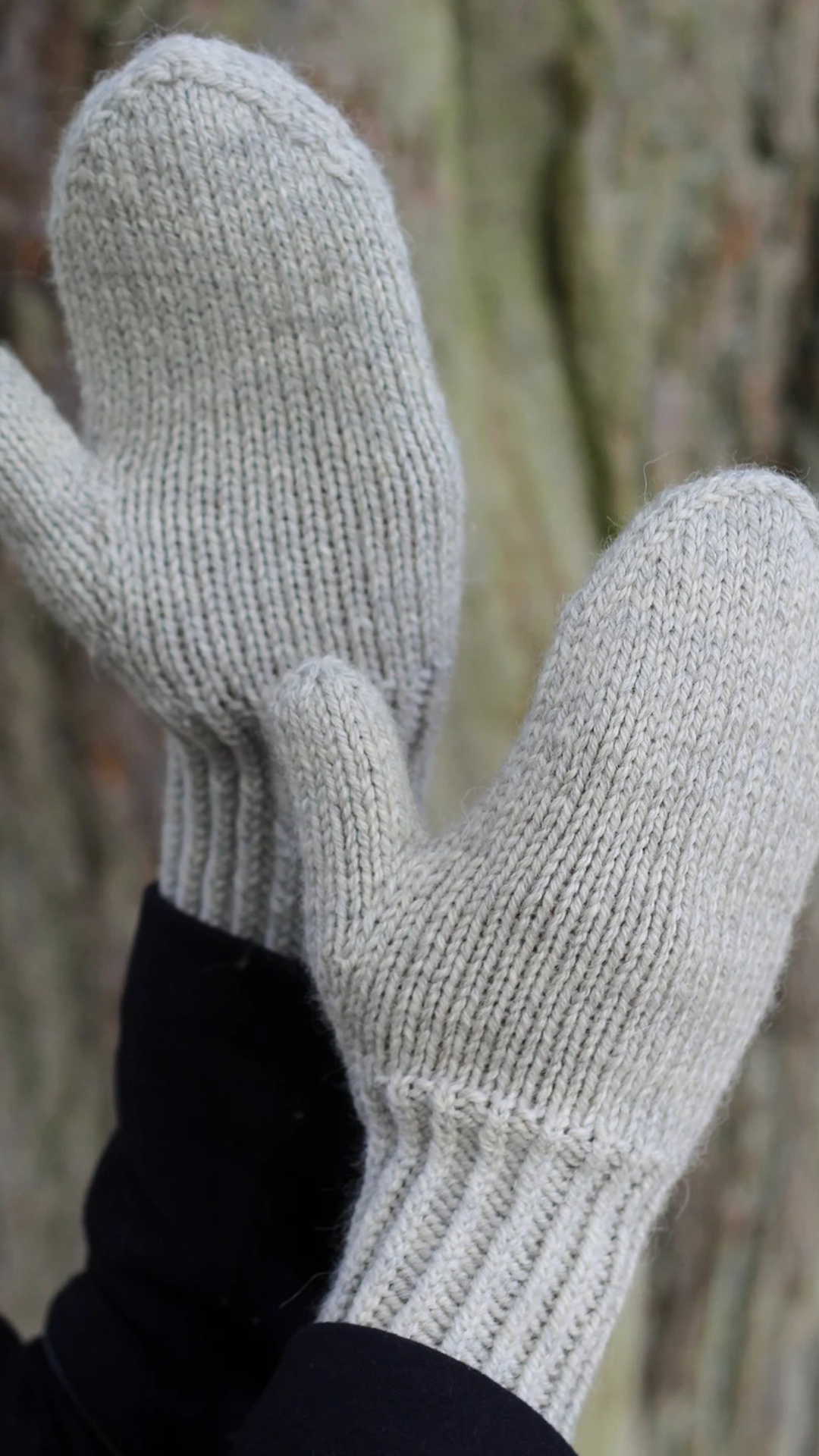 Basic Mittens - THE MERRY MERINO 110 & SILKY KID - Strickset