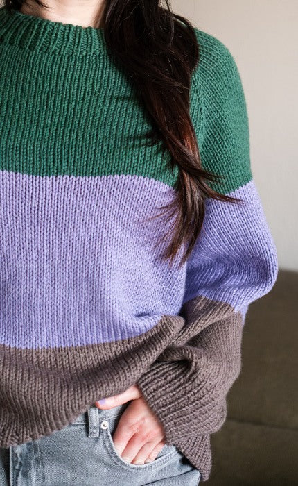 Horizon Sweater - MERRY MERINO 70 GOTS - Strickpaket