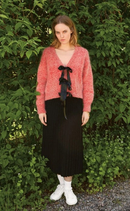 Scarlett Cardigan - DOUBLE SUNDAY - BALLERINA CHUNKY MOHAIR - Strickpaket
