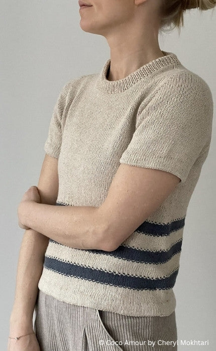 Gullane Tee - LINE - Strickpaket