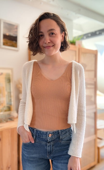 Moonlight Cardigan - KASCHMIR & SEIDE - Strickpaket