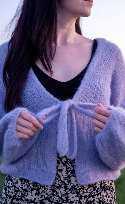 Moonbow Cardigan - SILKY KID RMS - Strickpaket