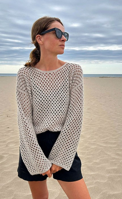 Tropez Sweater - MANDARIN PETIT - Häkelpaket