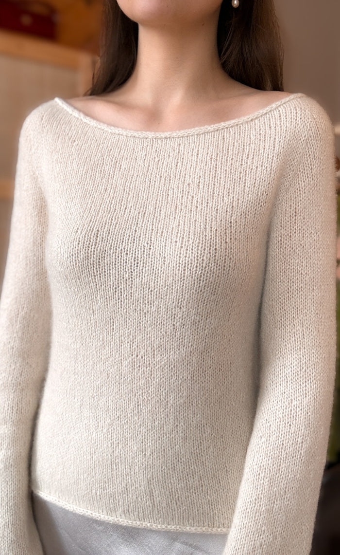 Aureyla Blouse - KASCHMIR & SEIDE - Strickpaket