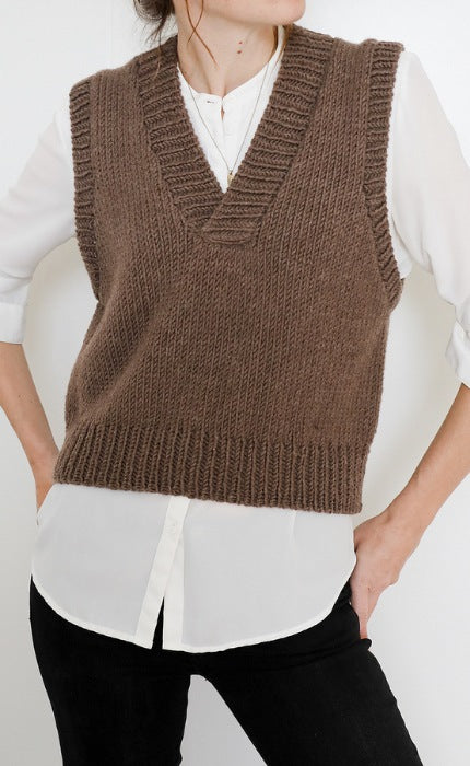 Mara Vest - OONIQUE CHUNKY - Strickset