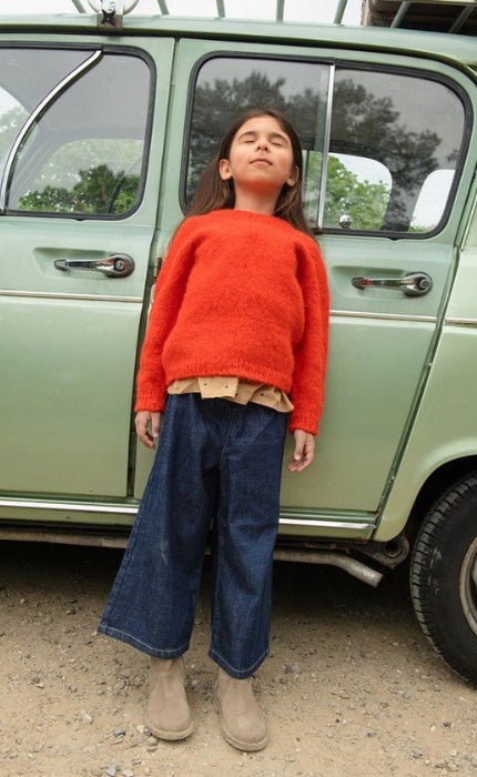 Tiro Sweater Junior - BORSTET ALPAKKA - Strickpaket