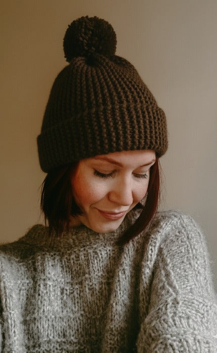 Digitaler Strickkurs: New Beginnings Mütze - Anfängerkurs mit Videotutorial