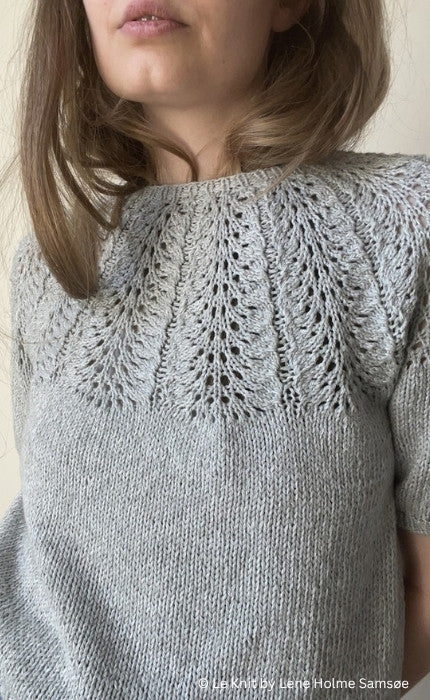 Palme Tee - LINE - Strickpaket