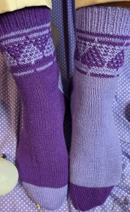 Socken Pino - EDELWEISS ALPAKA 4FACH - Strickpaket