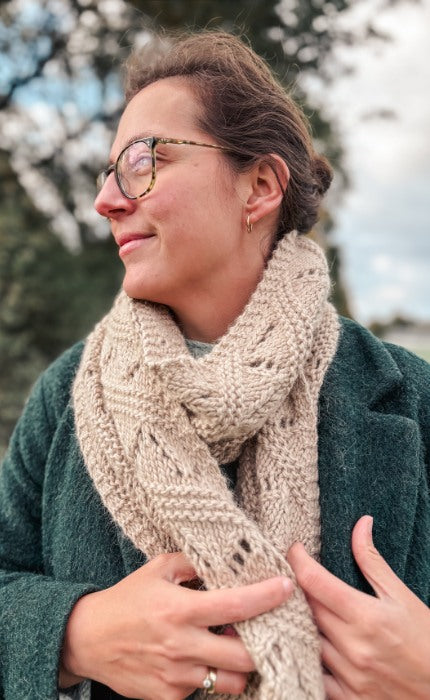 Maras Mountain Scarf - LLAMA SOFT - Strickpaket