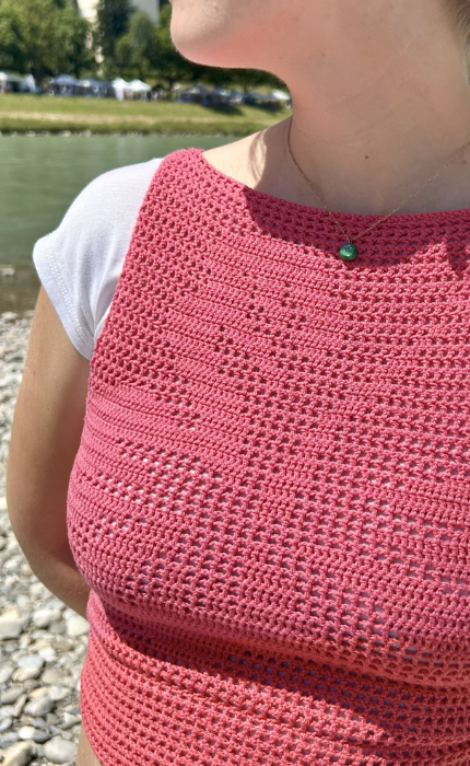 Hibiskus Top - TYNN LINE - Häkelpaket