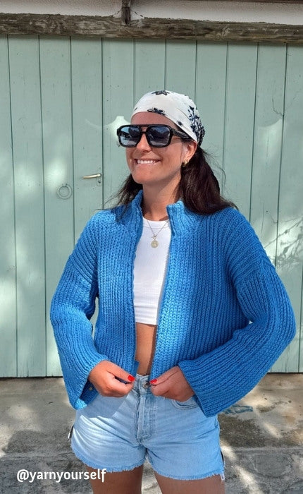 Elin Vest - LINE - knitting kit