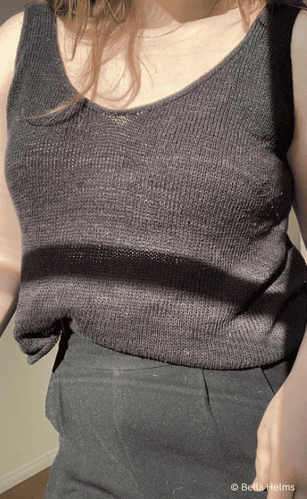 Marjorie Camisole - TUSSAH TWEED - Strickpaket