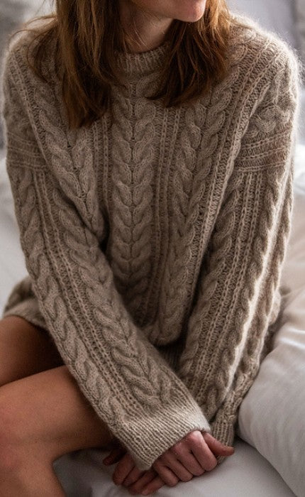 Hanna Sweater - PEER GYNT - TYNN SILK MOHAIR - Strickpaket