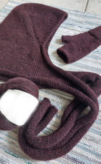 RIKA Hooded Scarf - BRISA - Strickpaket