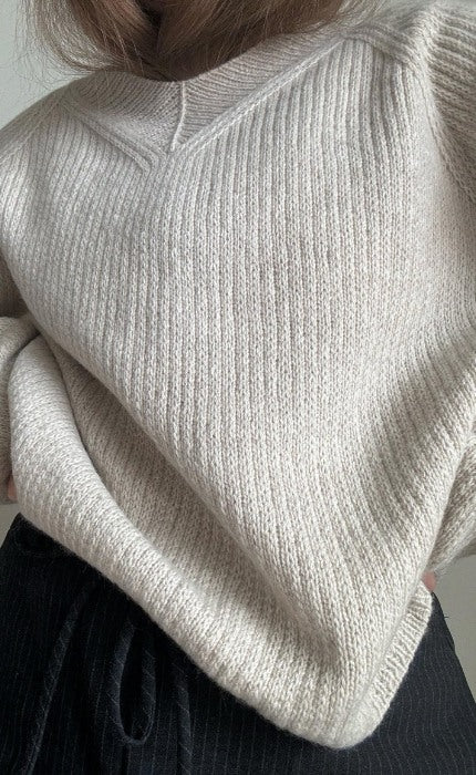 Chantal Sweater V-Neck - CASHMERE CLASSIC - Strickpaket
