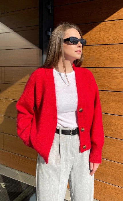 Paul Cardigan - COOL WOOL & SILKHAIR - Strickpaket