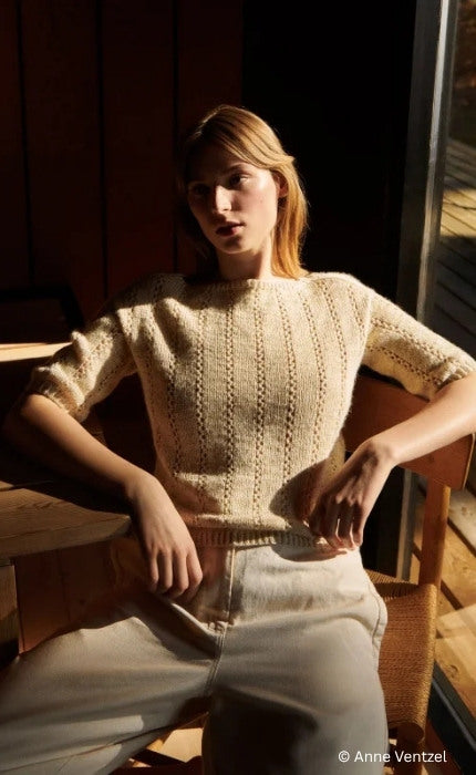 Shore Tee - TYNN LINE & ALPAKKA FOLGETRAD - Strickpaket