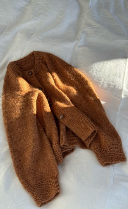 Janette Cardigan - THE MERRY MERINO 110 & SILKY KID RMS - Strickpaket