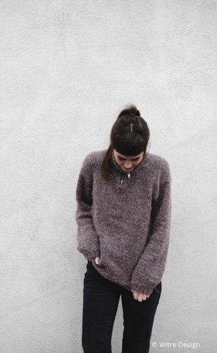 Urban Polar Sweater - PEER GYNT - BØRSTET ALPAKKA - Strickpaket
