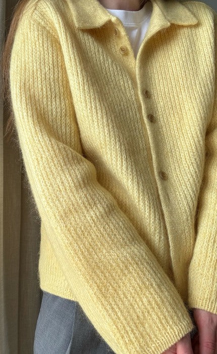 Chantal Collar Cardigan - BB MERINOS & SETASURI - Strickpaket