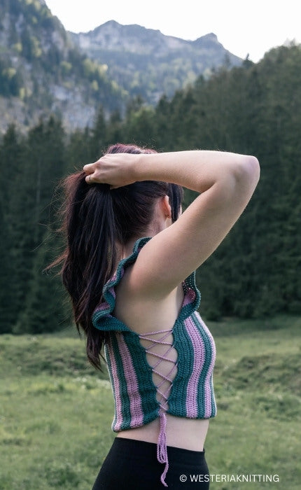 Aurora Top - SOMMERSEIDE - Häkelpaket