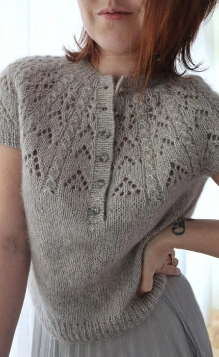 Pansy Blouse - ECOPUNO & SILKHAIR - Strickset (erstmal nicht online)