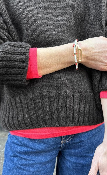 Hanna Sweater O-Neck - ATLAS - Strickpaket