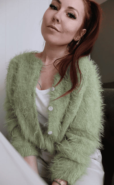 Fuzzy Fluff Cardigan - ANLEITUNG