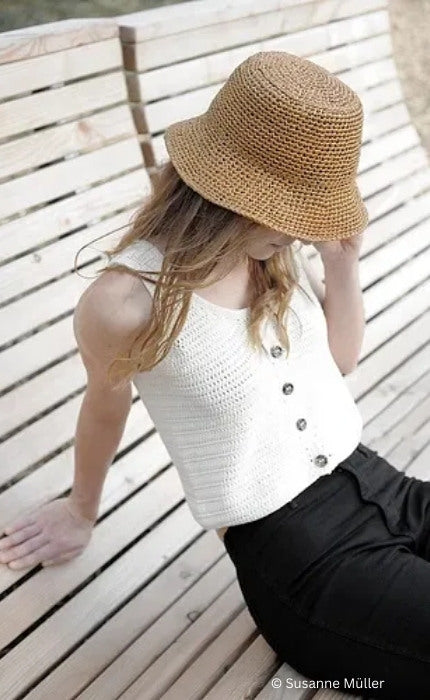 CAMBODIA Hat - PAPYRUS - Häkelpaket