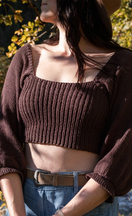 Daisy Blouse - MANDARIN PETITE - Strickpaket