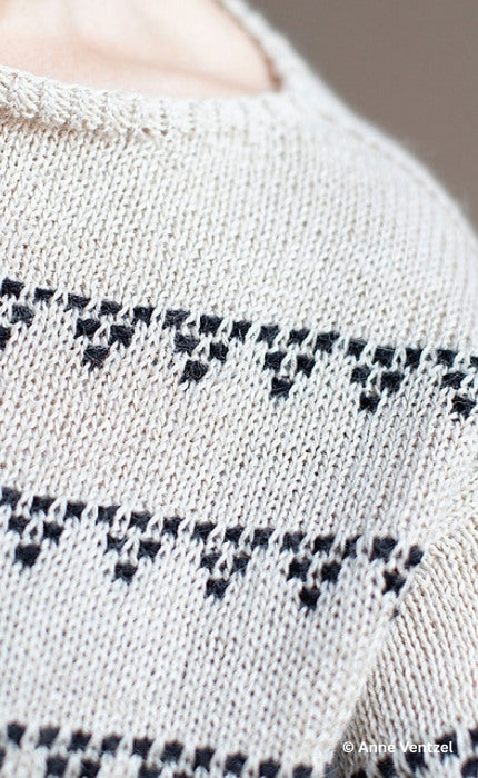 Grape Tee - TYNN LINE & ALPAKKA FOLGETRAD & LINE - Strickpaket