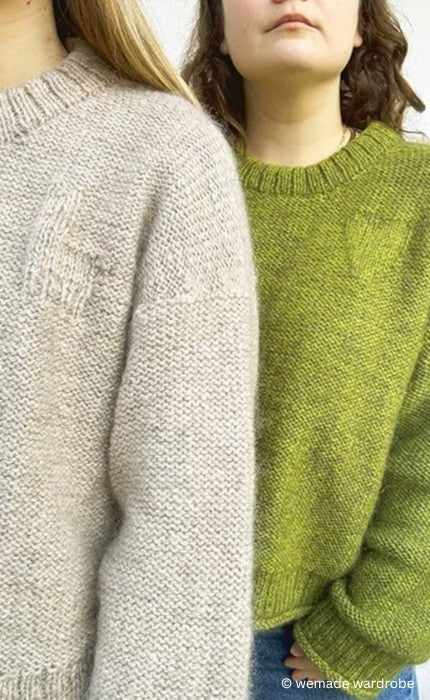 Nyhavn Sweater - PEER GYNT - TYNN SILK MOHAIR - Strickpaket
