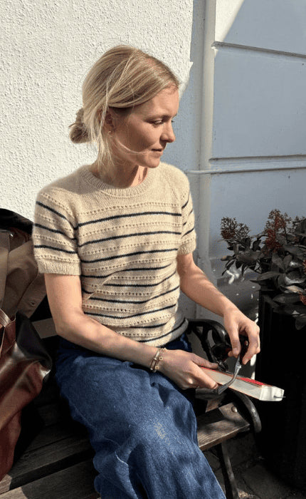Ida Tee - SUNDAY & SILKHAIR - Strickpaket