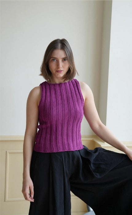Axis Top - MERRY MERINO 70 - Knitting Kit