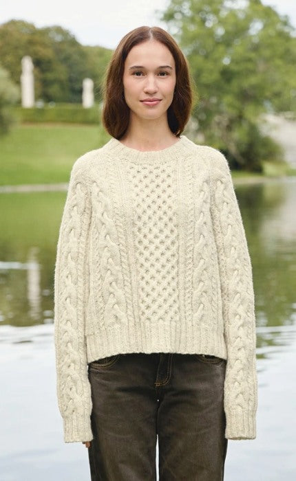 Wilbur Cable Sweater - ATLAS - Strickpaket