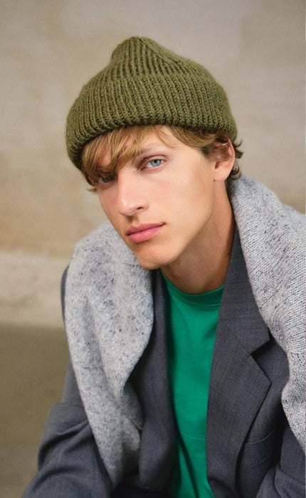 Charlie Beanie - ALPAKKA ULL & ALPAKKA FOLGETRAD - Strickpaket