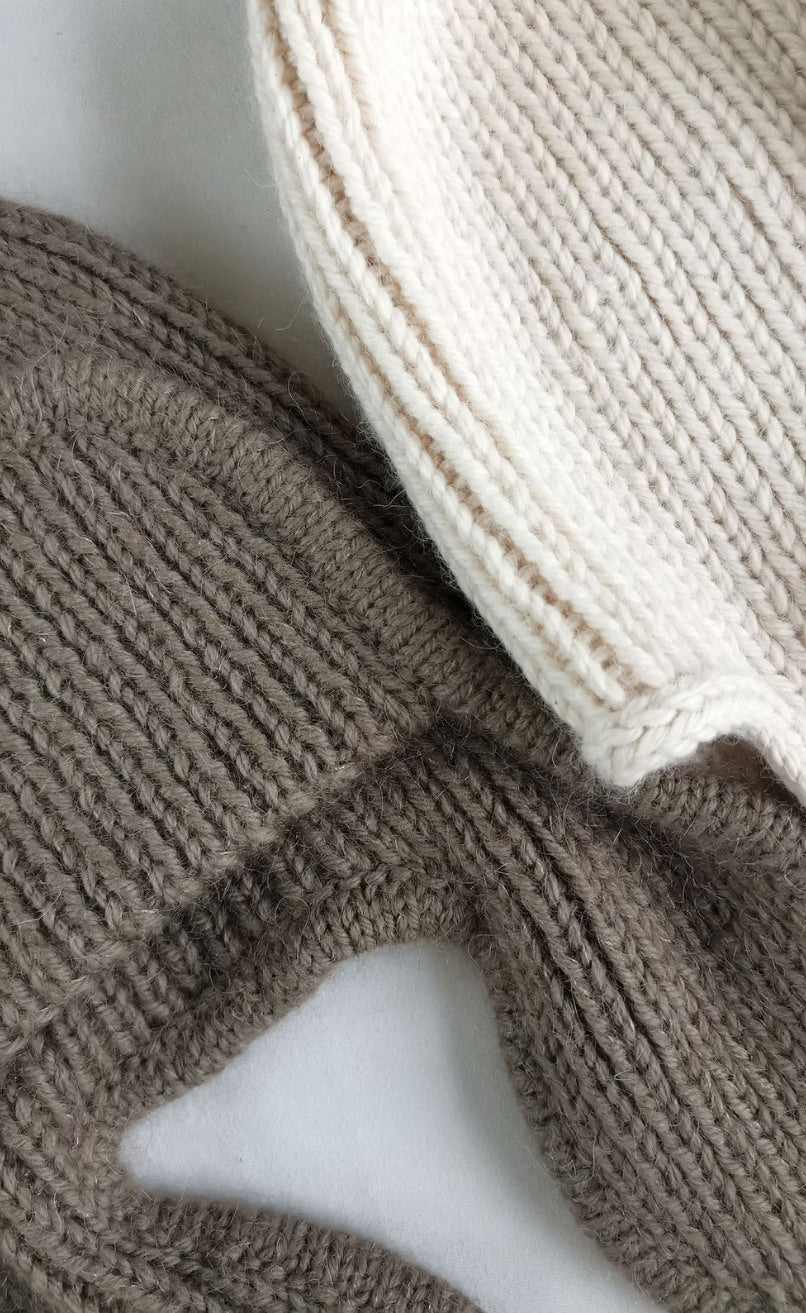 Carlo Mütze - BIG VINTAGE WOOL GOTS - Strickpaket