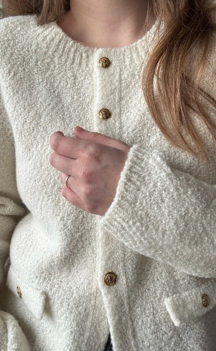 Manon Jacket - ALPAKA BOUCLE - Strickpaket