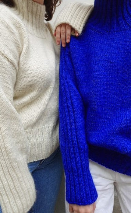 Elva Sweater - THE MERRY MERINO 110 & SILKY KID RMS - Strickpaket
