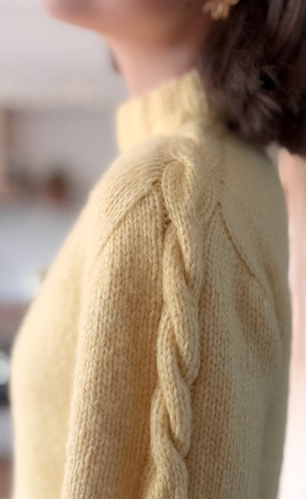 My First Cable Sweater - OONIQUE CHUNKY - Strickpaket
