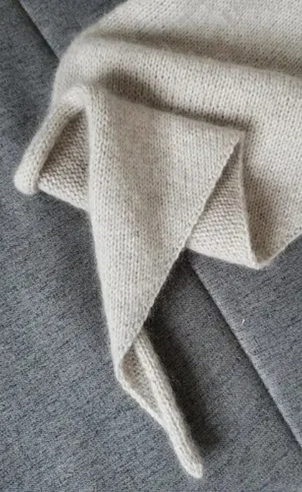 EASYPEASY Bandana - DOUBLE SUNDAY & TYNN SILK MOHAIR - Strickpaket