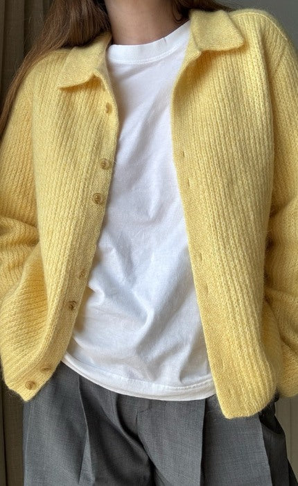 Chantal Collar Cardigan - BB MERINOS & SETASURI - Strickpaket