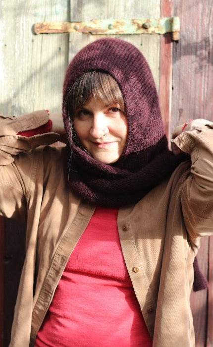 RIKA Hooded Scarf - BRISA - Strickpaket